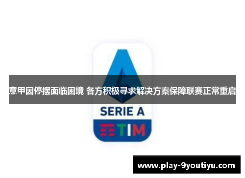 意甲因停摆面临困境 各方积极寻求解决方案保障联赛正常重启